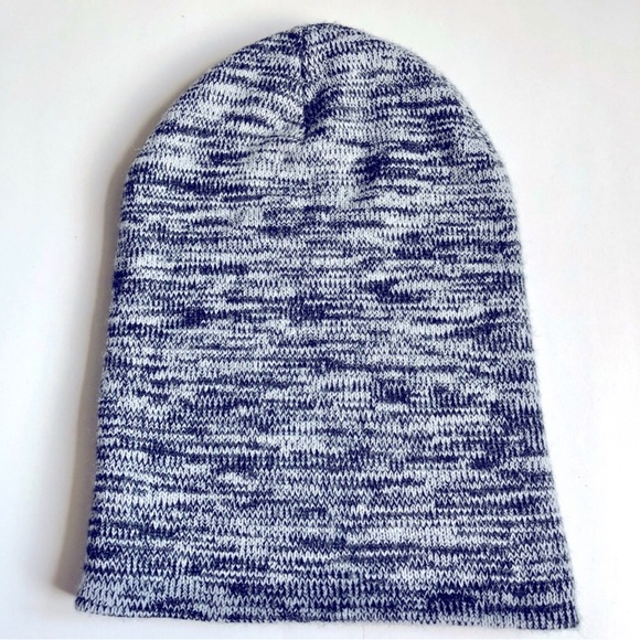 VICTORIA SECRET PINK Beanie Marled BLACK GRAY HEATHER Women’s - Picture 6 of 15